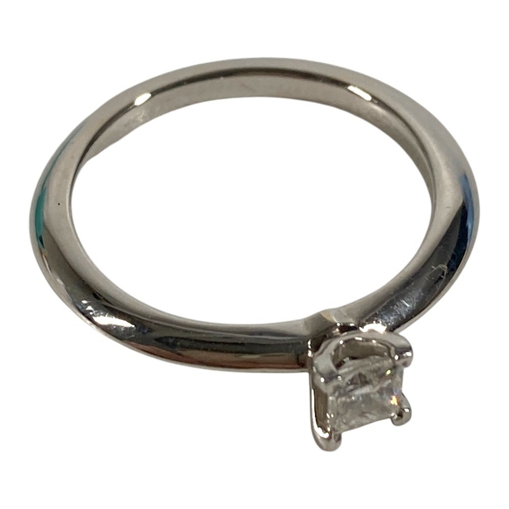 TIFFANY Authentic Silver Diamond Ring - Picture 2 of 9